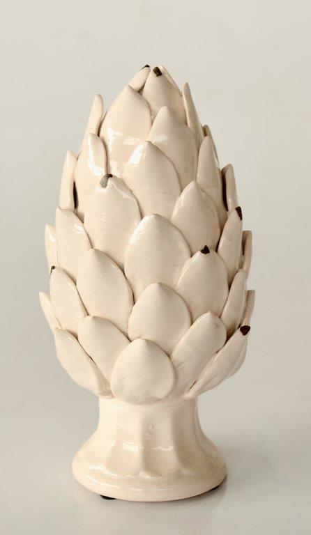 Small Off White Artichoke